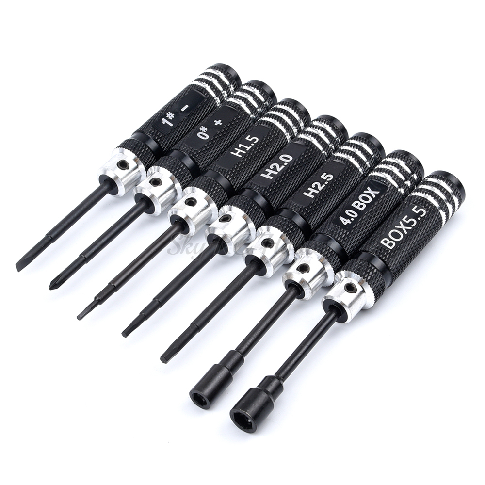 7 Cái/bộ 0/1/1.5/2/2.5/4/5.5Mm - đánh giá và giá Rc Helicopter Tool Kit
