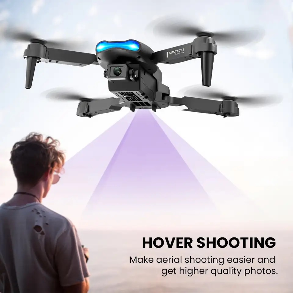 New Mini drone E99 4K WIFI HD  - đánh giá và giá Rc Helicopter Nitro
