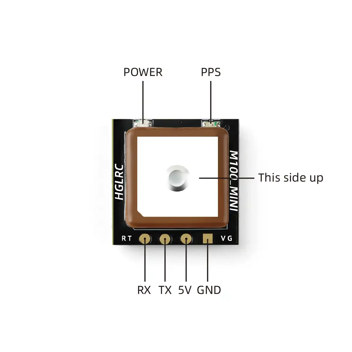 HGLRC M100 MINI GPS Module M10 - đánh giá và giá Rc Helicopter Mini