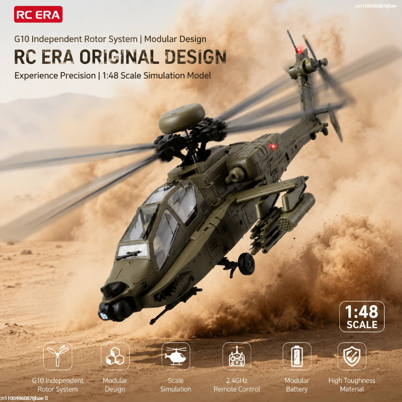 Rc Era Ah 64d Apache Helicopte - đánh giá và giá Rc Helicopter Single Rotor